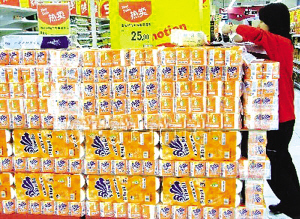 山東省質(zhì)監(jiān)抽查紙制品 合格率9成，2種紙巾上黑榜